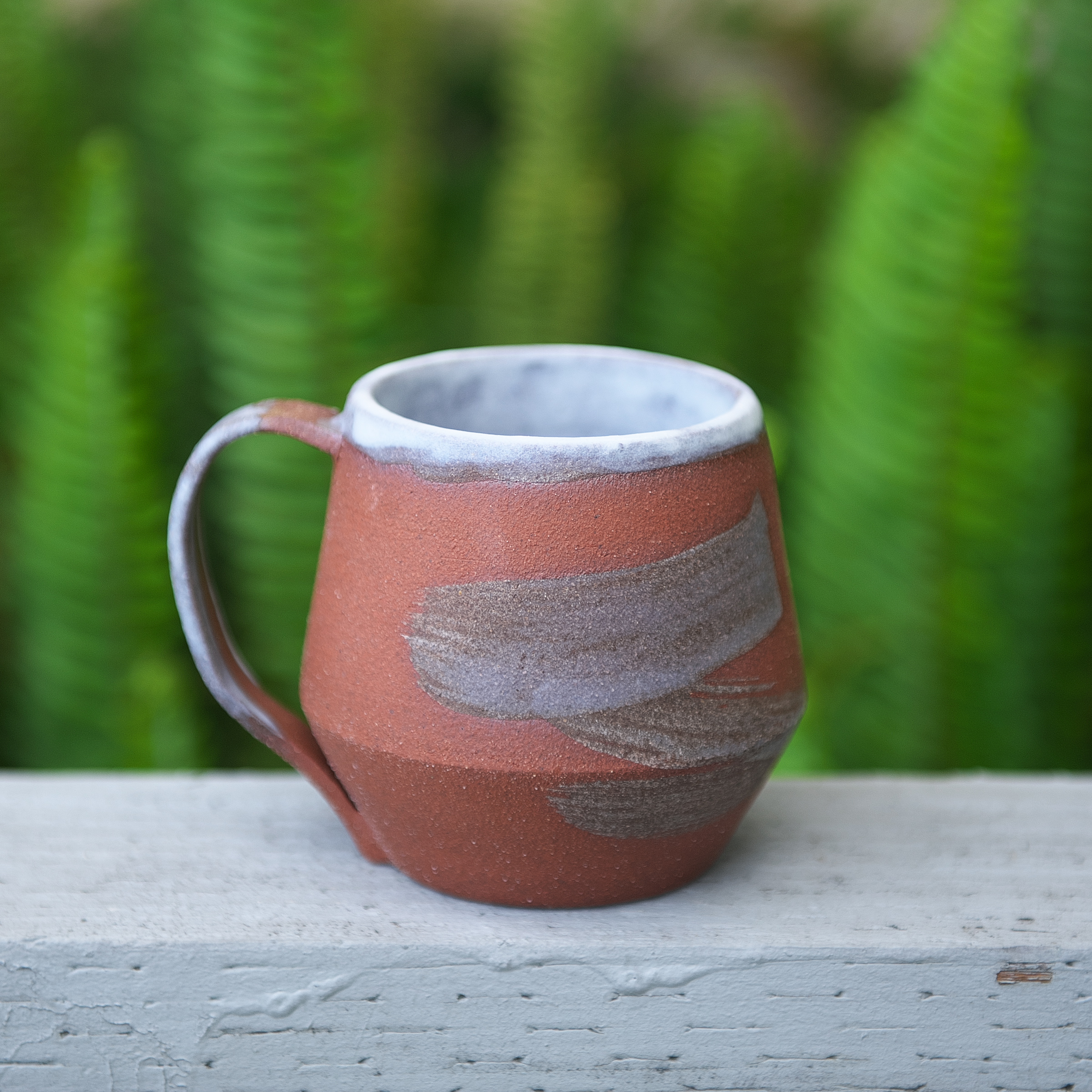 Nagano vessel with snowy mountain palette